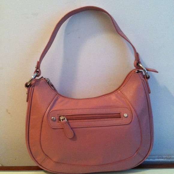 REDUCED!✂⚡Pink leather purse - Picture 2 of 4