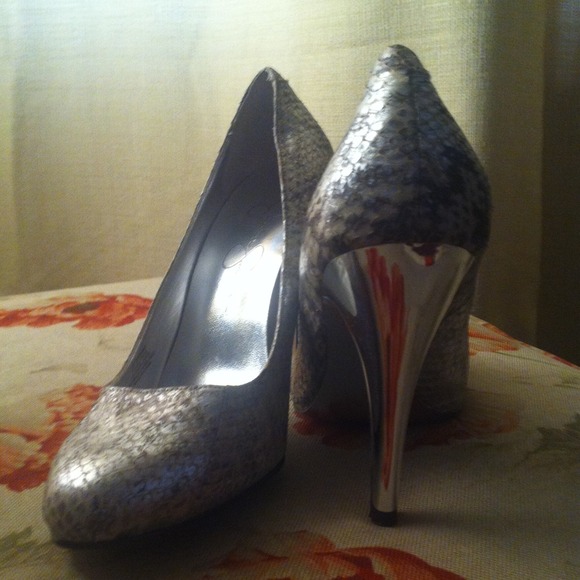 Snakeskin Heels