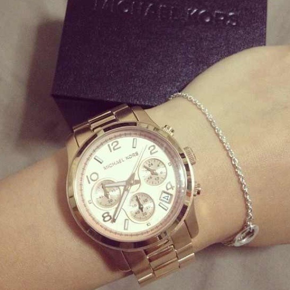 Rosegold watch