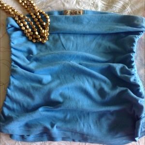 Juicy Couture Teal blue Tube Top