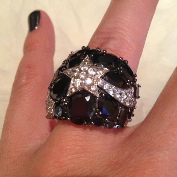 Shooting star ring