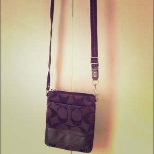 Brown Coach Crossbody👜👜