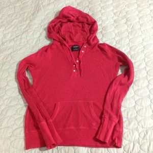 American Eagle thermal hoodie Sz L
