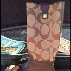 Authentic Coach Boots