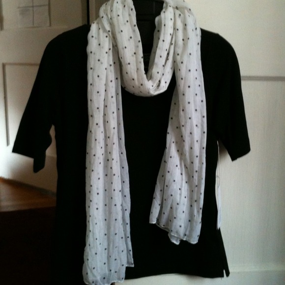 H&M polka dot scarf