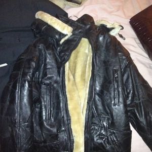 A Genuine Leather Coat