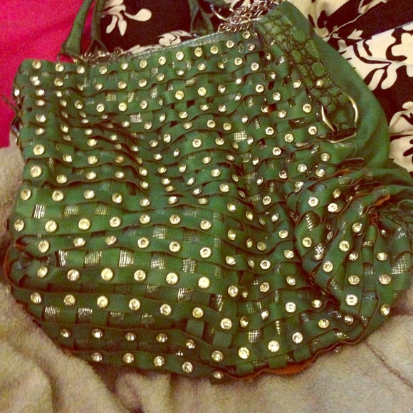 buckle handbag