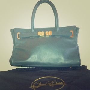 Onna Ehrlich gray leather bag! Reserved!