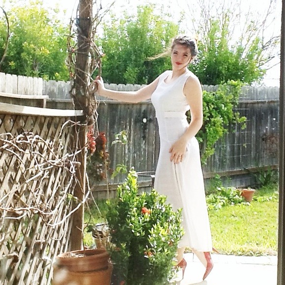 Maxi White Dress (Reduced)