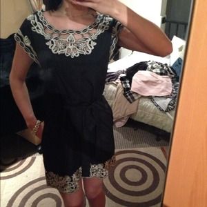 Forever21 chic black dress