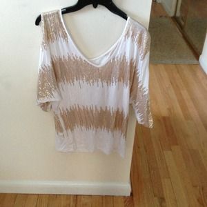 Bcbg too! Gold shinmer