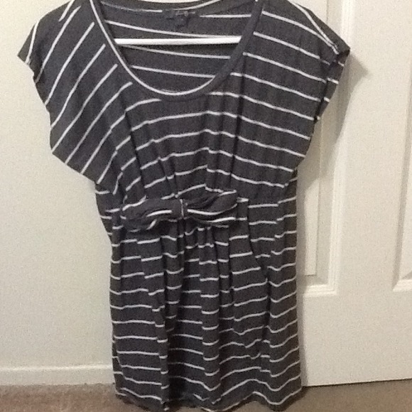 Forever21 striped bow dress