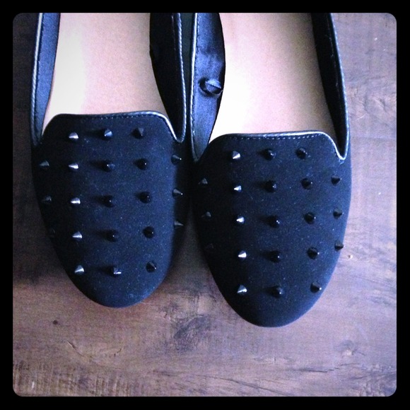 Studded loafers!