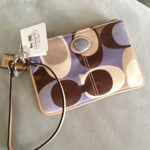 Coach wristlet.