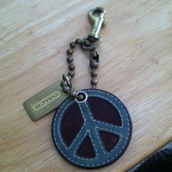 Authentic Coach keychain!!