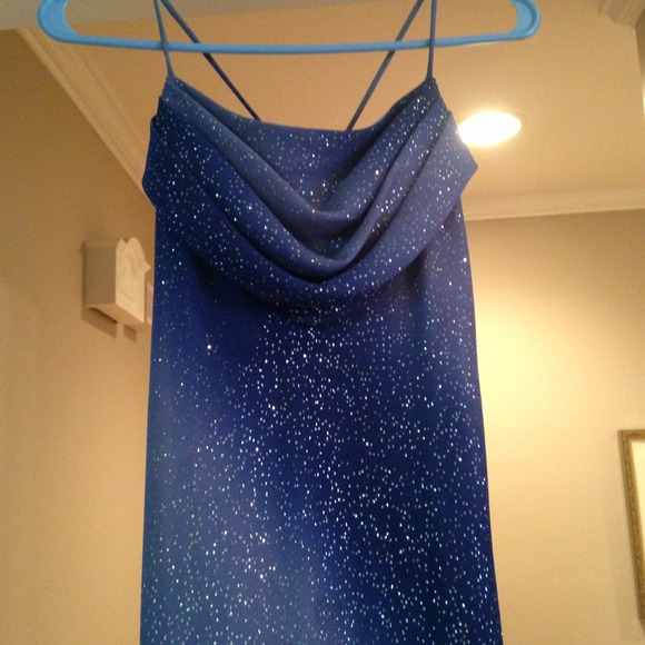 Beautiful blue dress/ formal - Picture 2 of 4