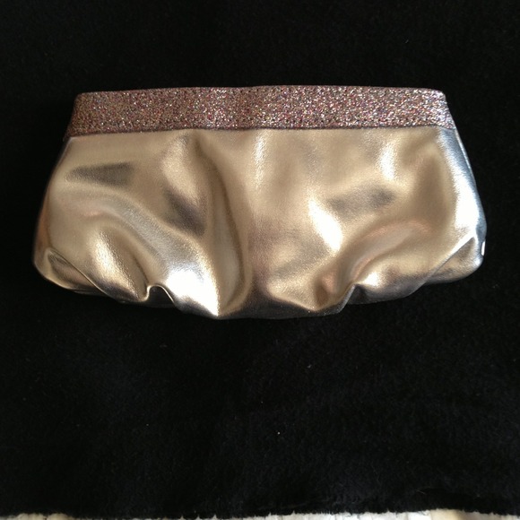 Price Reduced! Small silver clutch