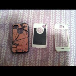 Camouflage Pink Otterbox Iphone4-4S