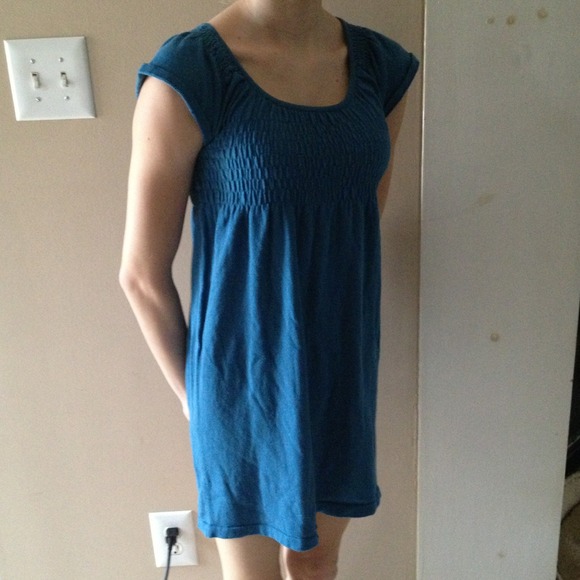 Blue dress