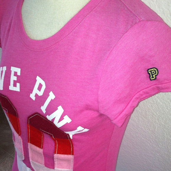25% OFF! ⬇ Victoria's Secret PINK Sz S shirt top - Picture 4 of 4