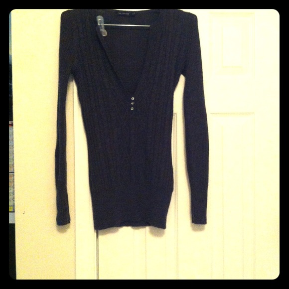 A sweater pullover gray green tone