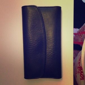 Black coach wallet