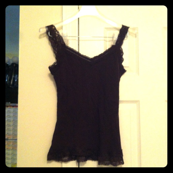 This cami is a delicate lace edged cami.