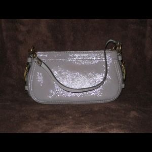 Zoe Patent Leather Large Wristlet