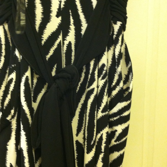 Zebra dress with pockets! Never worn - Picture 2 of 2