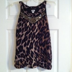 🎀🎀Reduced🎀🎀 Cheetah print blouse