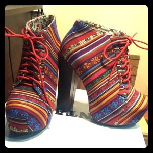 Francheska Platforms-tribal