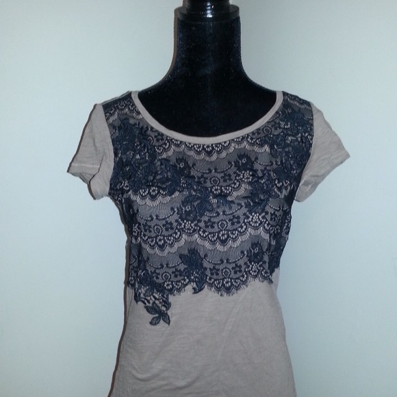 SOLD, Ann Taylor Loft Brand new lace tee