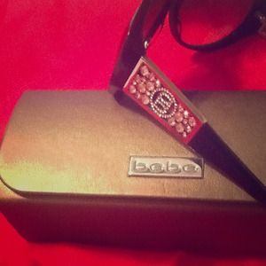 Bebe Schwartzski Crystal Sunglasses sold