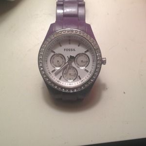 Authentic fossil watch.