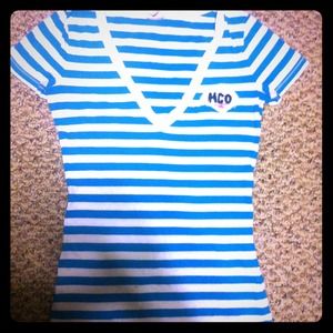 Stripped hollister shirt