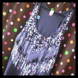 Grey Tank Top XL Womans