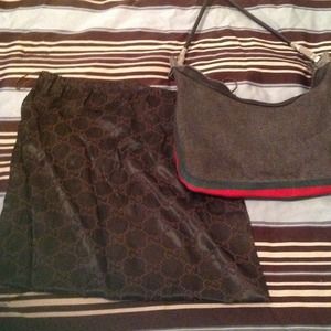 Denim Gucci Shoulder bag