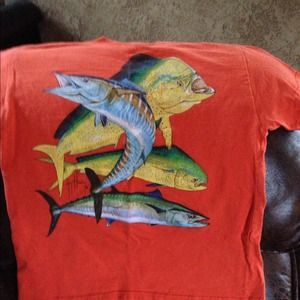 Guy Harvey & camo tshirt