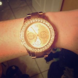 Rose Gold Color Watch