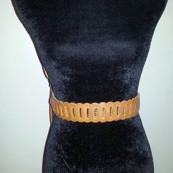 Express Brown leather belt from express