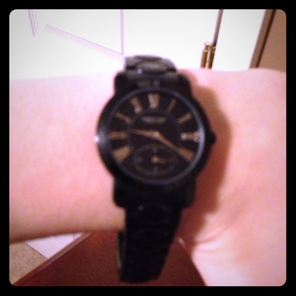 💰REDUCED💰 Black Kenneth Cole watch - Picture 1 of 2
