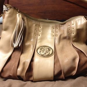 A Sharif handbag, suede & leather 🌟REDUCED🌟