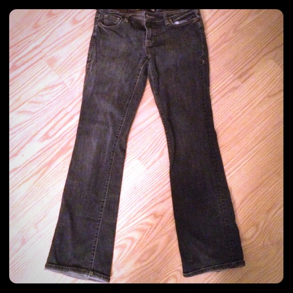 SuperSale!!!! Ultra low waist boot cut leg jeans