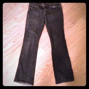 SuperSale!!!! Ultra low waist boot cut leg jeans