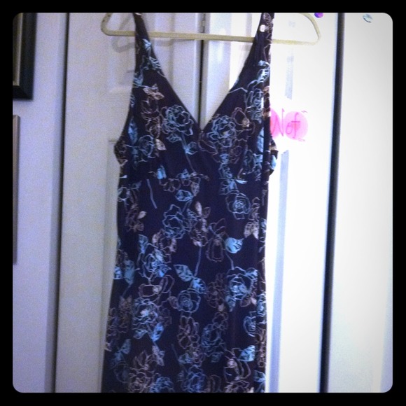 TRADE  with @krollmom1 blue n brown sundress