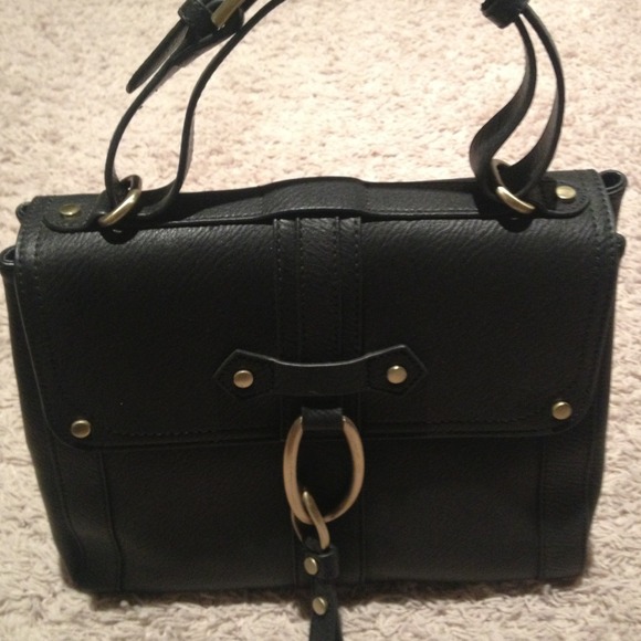 ❗SOLD❗Black horse bit purse