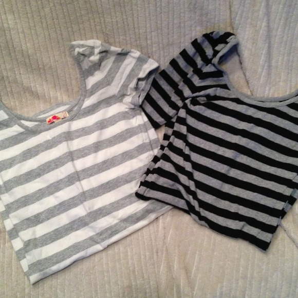 ✋SOLD❗2 striped tunics ✨