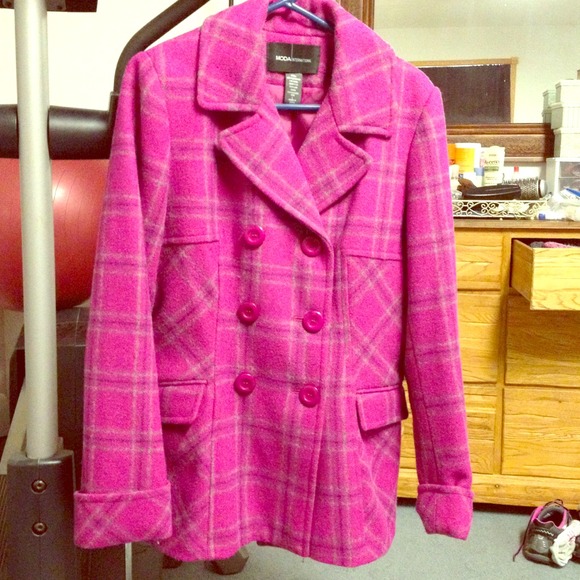 Designer wool coat by MODA International