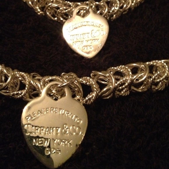 Tiffany Inspired necklace and bracelet.