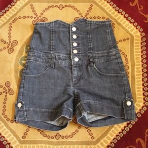 High waist shorts